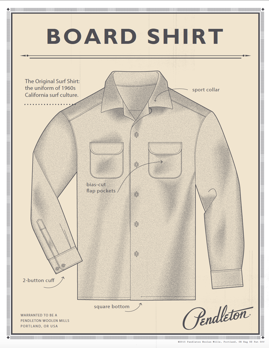 Chemise de planche - Noir