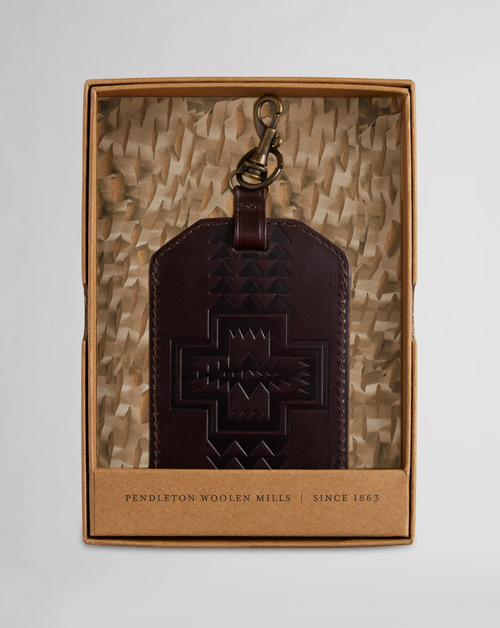 Luggage Tag - Dark Brown