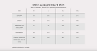 Jacquard Board Shirt - Desert Dawn-Blue
