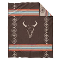 Jacquard Blanket - American West