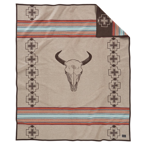 Jacquard Blanket - American West