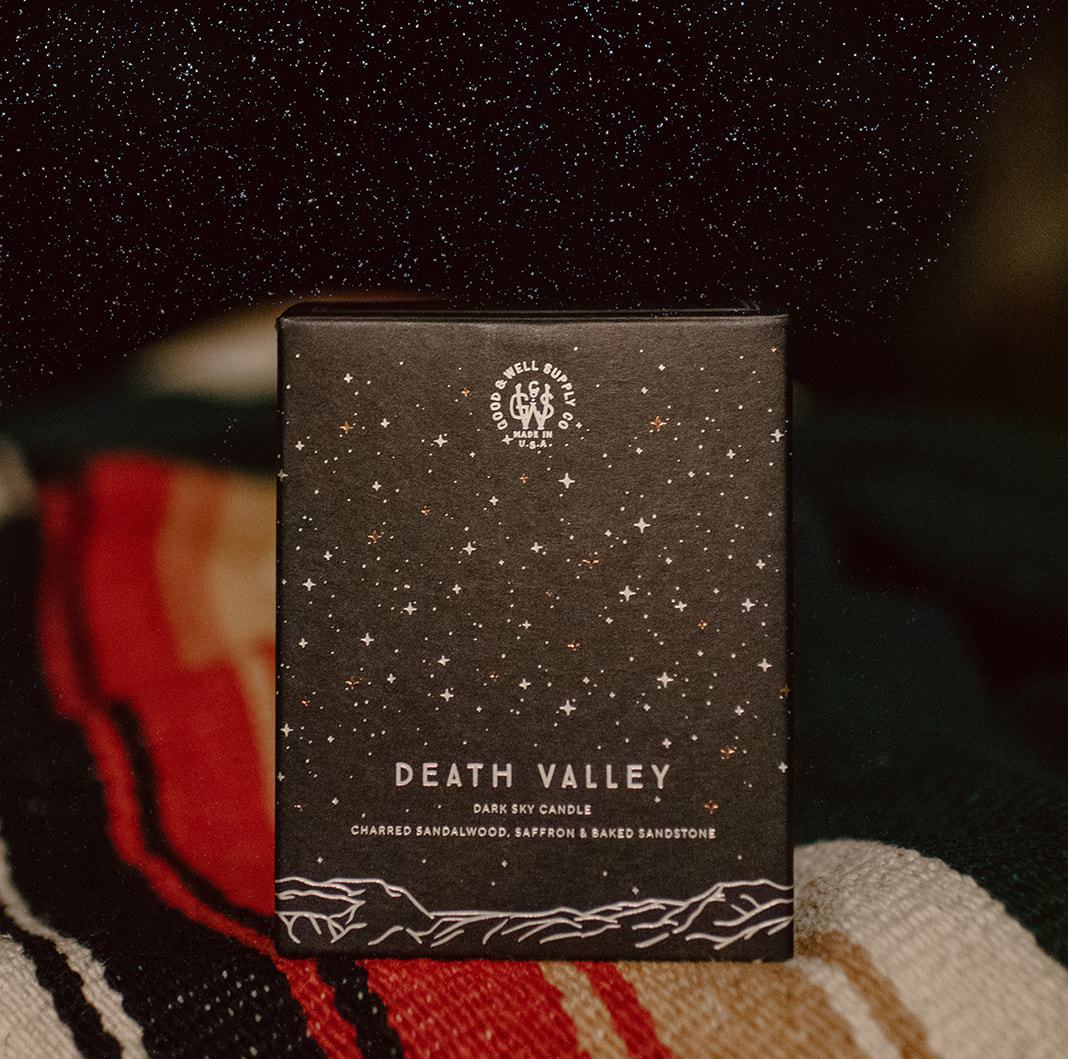 Collection de bougies Dark Sky 12 Oz - Vallée de la Mort