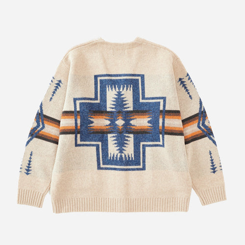 V-Neck Cardigan - Ivory Harding