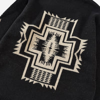 Crewneck Wool Pullover - Black Harding Star